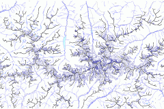 Катунский хребет. Карта